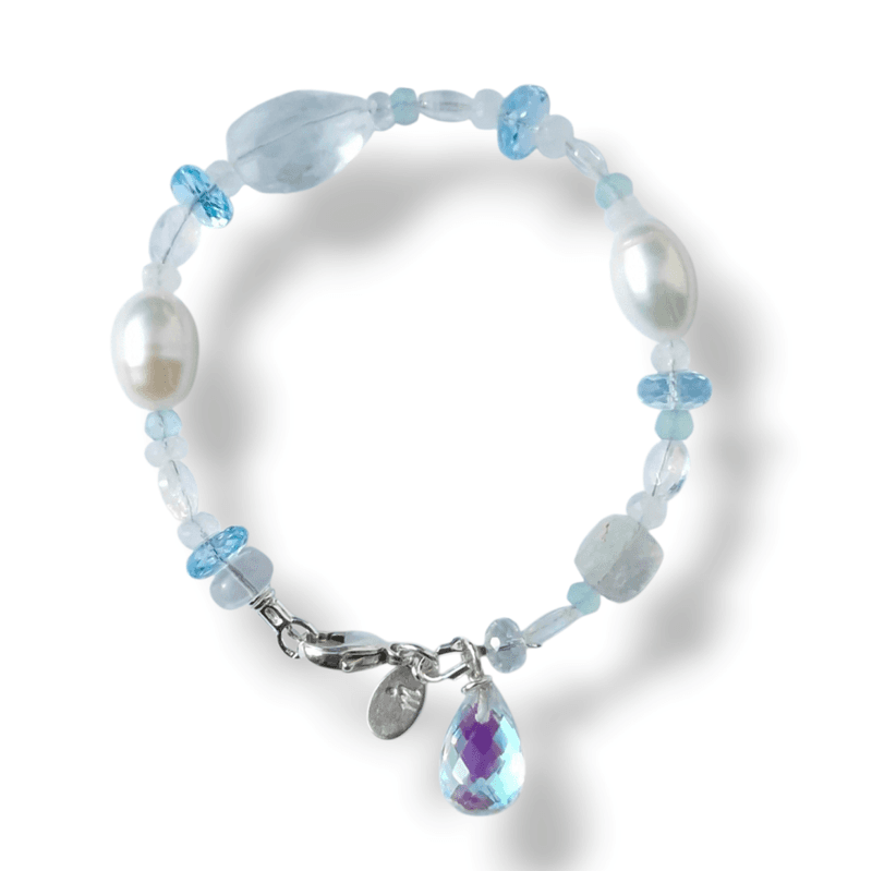 Edelstenarmbånd  topaz